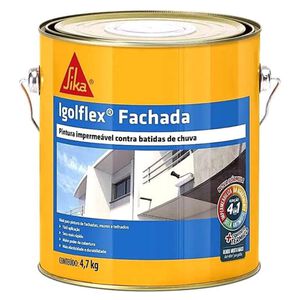 Impermeabilizante Igoflex Fachada Branco Sika Impermeabilizante Igoflex Fachada Branco Sika