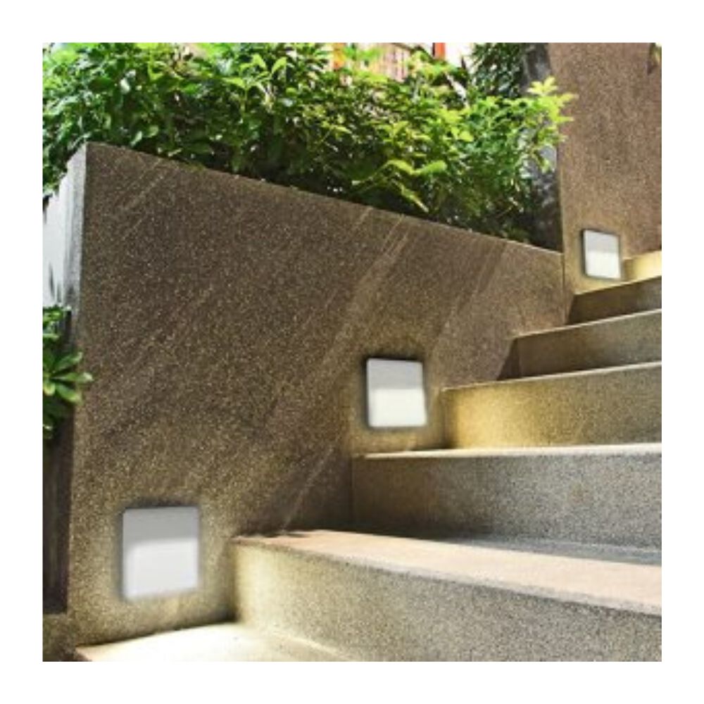 Balizador Led Elegance de Sobrepor 4x4 2W 3000K Bivolt Avant