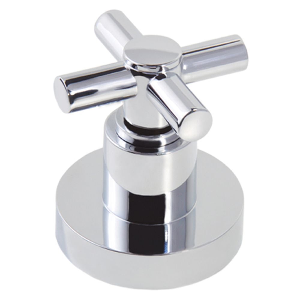 Acabamento Registro Base Deca 1/2" e 3/4" e 1" (Pequeno) Slim Cross Perflex