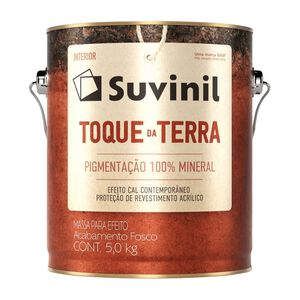 Massa para Efeito Fosco Toque da Terra 5Kg Suvinil Massa para Efeito Fosco Toque da Terra 5Kg Suvinil