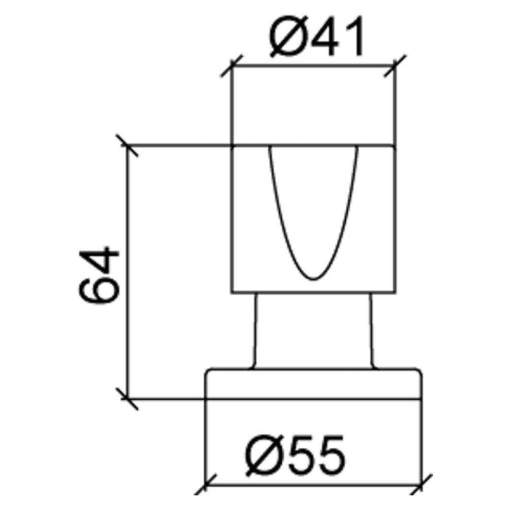 Acabamento para Registro de Gaveta e Pressão de 1", 1/2"e 3/4" Cromado Lorenzetti