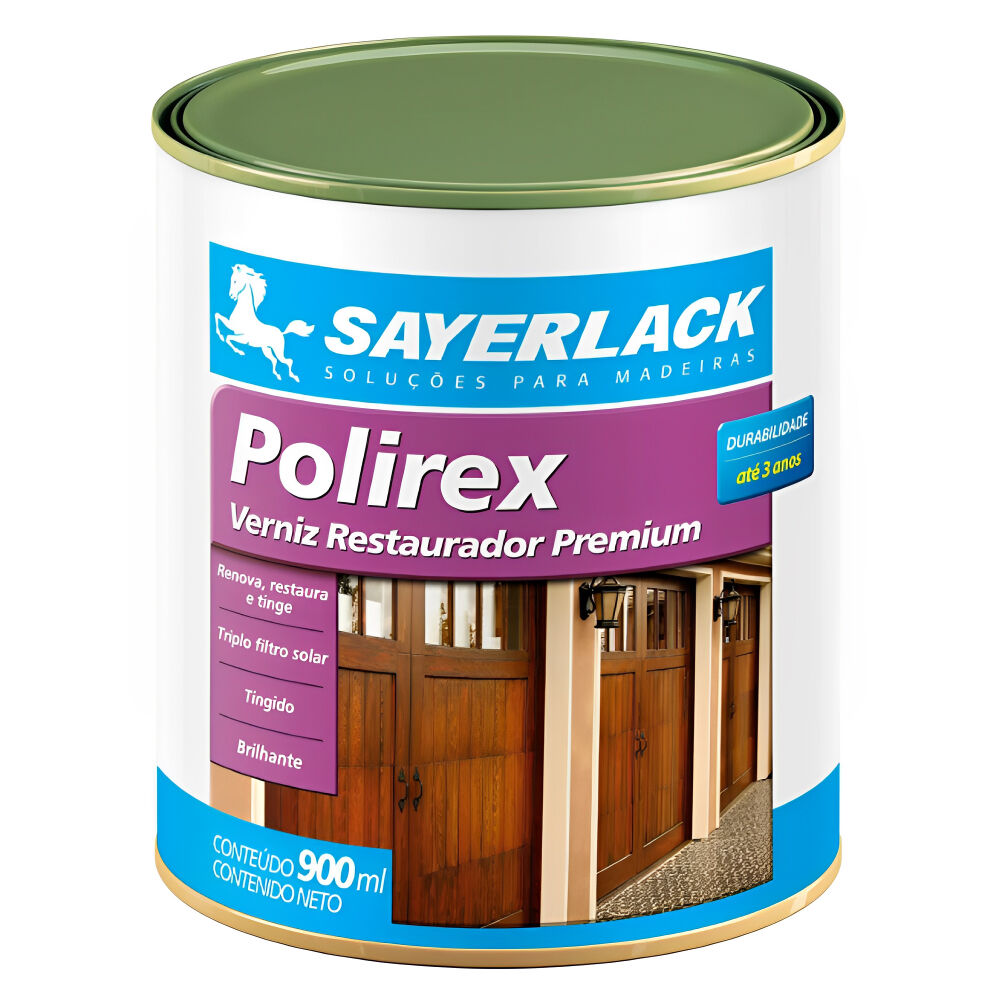 Verniz Polirex Brilhante 900ml Sayerlack