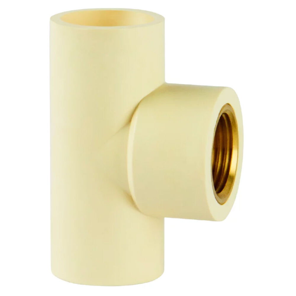 Tê de Transição Fêmea Super CPVC Flowguard Amanco