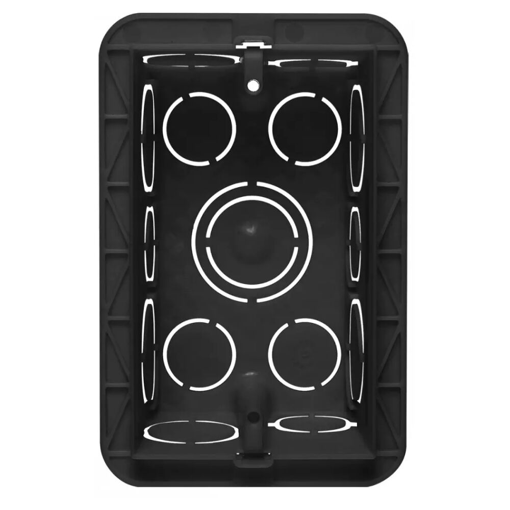 Caixa de Luz de Embutir Pial para Alvenaria 4x2 Preto Legrand