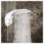 Chuveiro Lorenzetti Duo Shower Quadra Eletrônico Branco