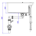 Cuba de Cozinha com Monocomando Supra Hide Inox Deca