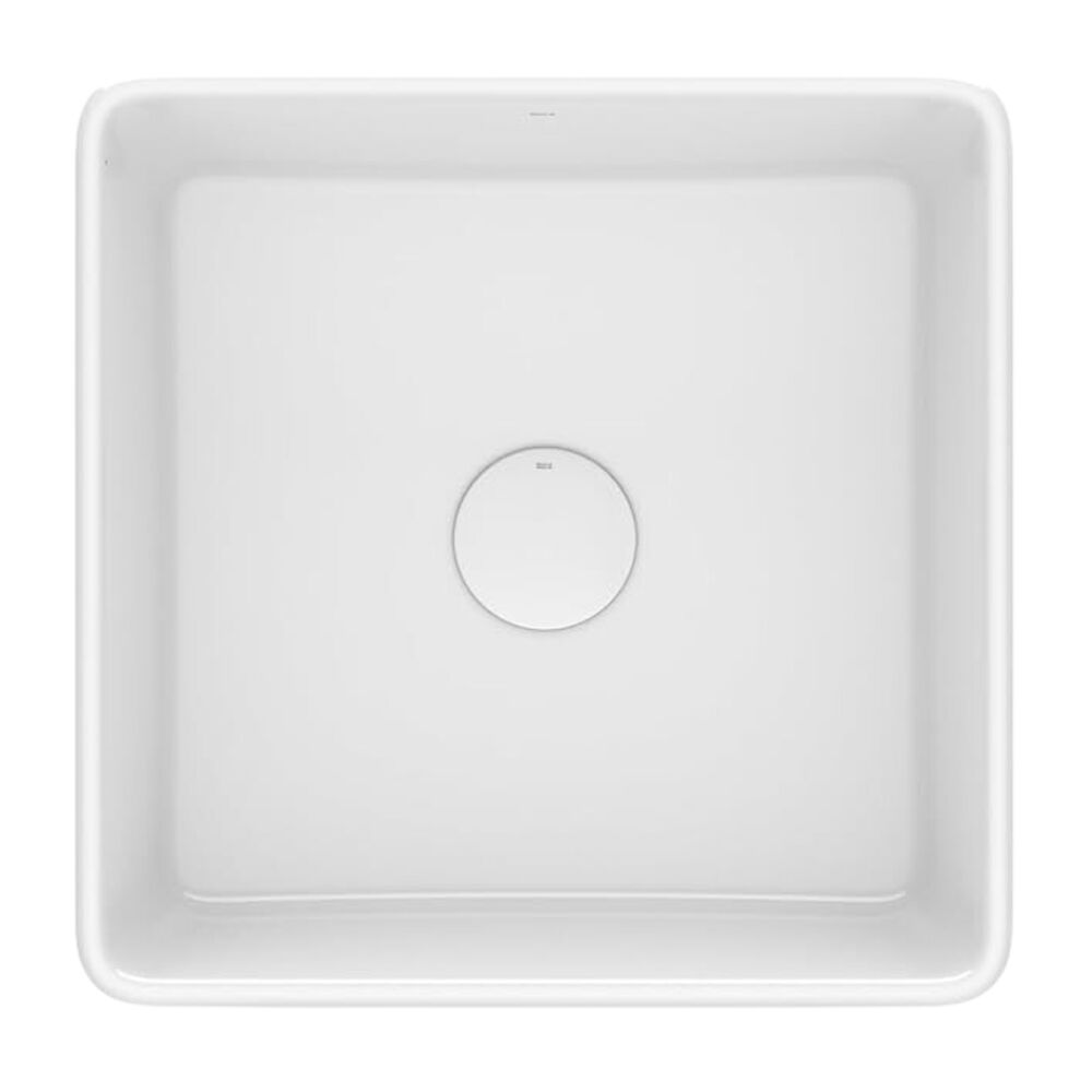 Cuba de Apoio Óptica CQ35 35x35cm Branco Roca
