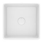 Cuba de Apoio Óptica CQ35 35x35cm Branco Roca