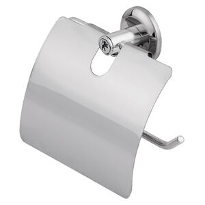 Papeleira de Parede com tampa Stander 16205 Inox Leão Papeleira de Parede com tampa Stander 16205 Inox Leão