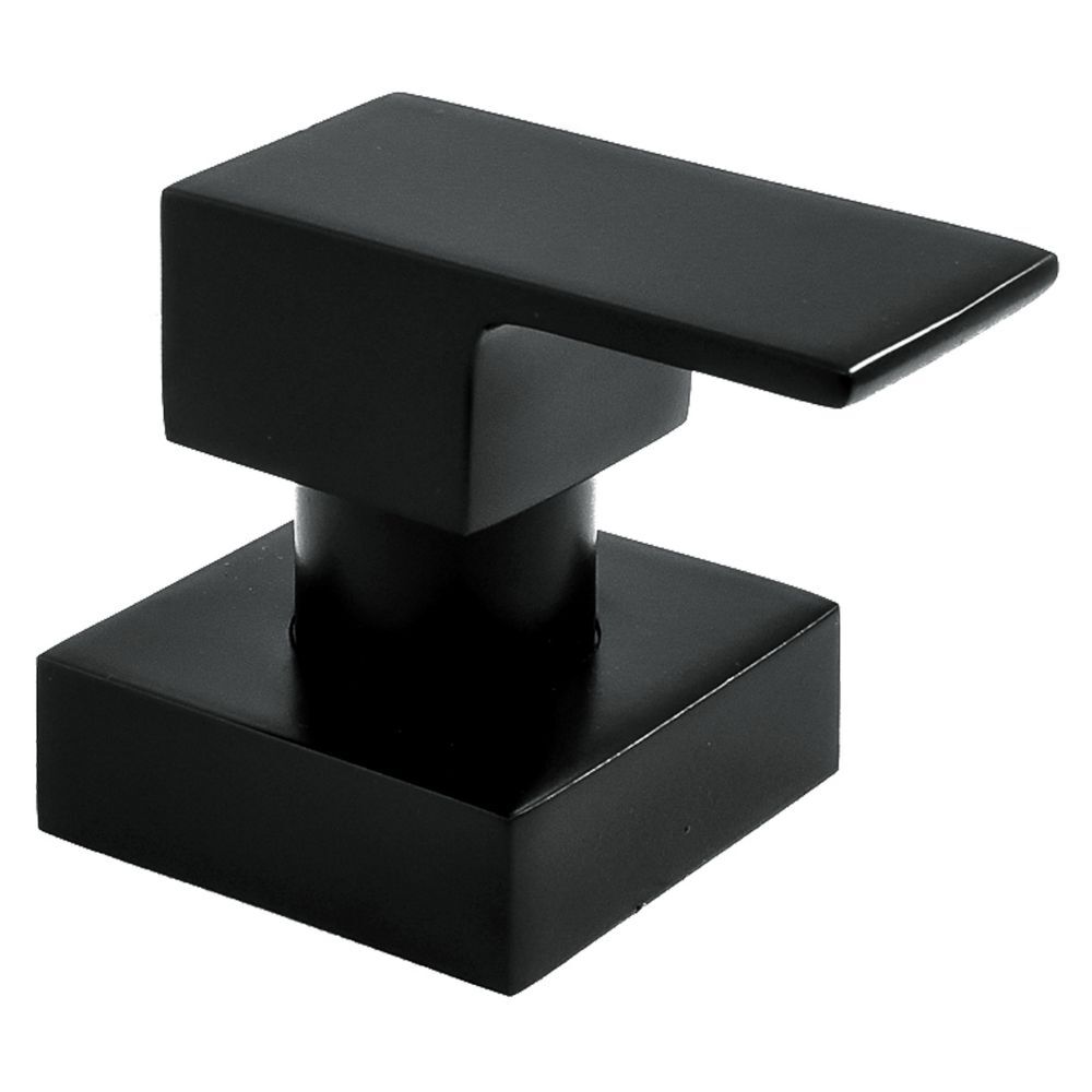 Acabamento Registro Base Fabrimar 1/2" e 3/4" e 1" (Pequeno) Preto Fosco Color Flaunt Perflex