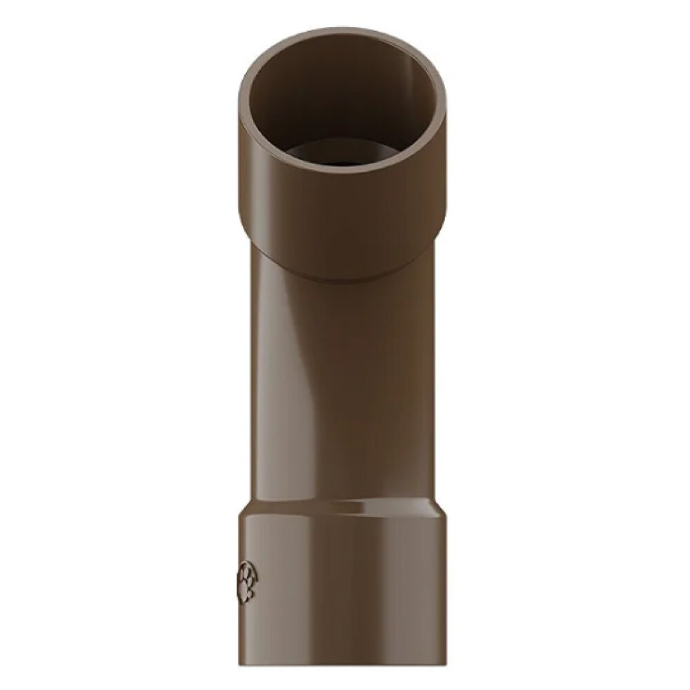 Curva 45° PVC Soldável 20mm Marrom Tigre