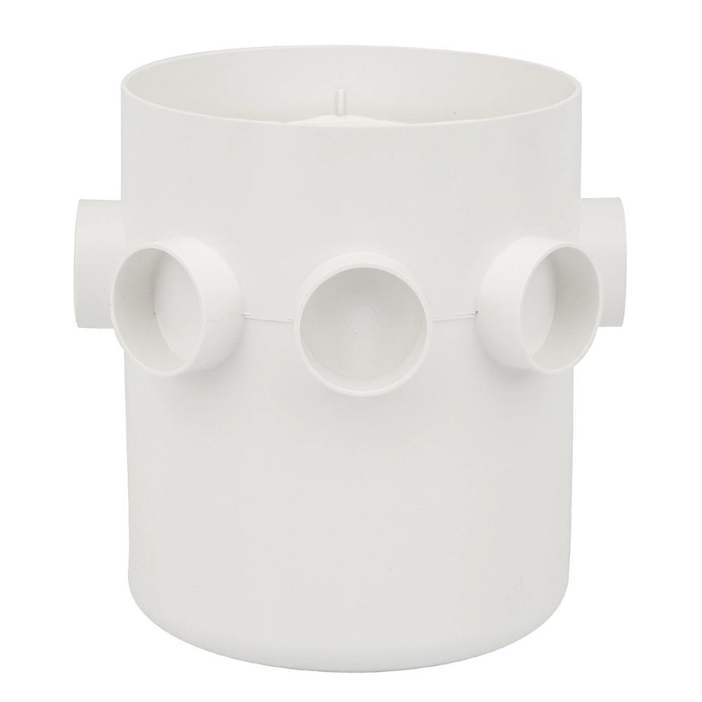 Corpo Caixa Sifonada 3 Entradas 150x185x75mm Tigre