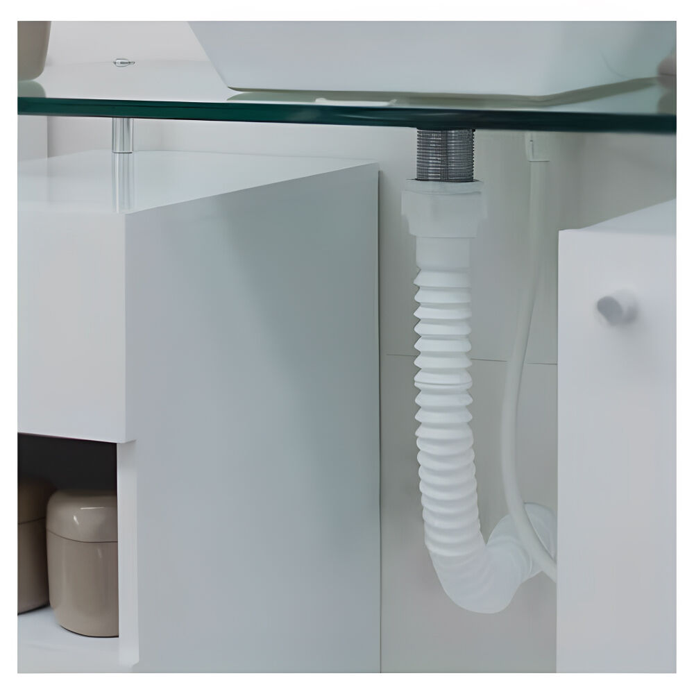 Sifão Sanfonado Universal para Tubos e Conexões 31,3cm Branco Astra