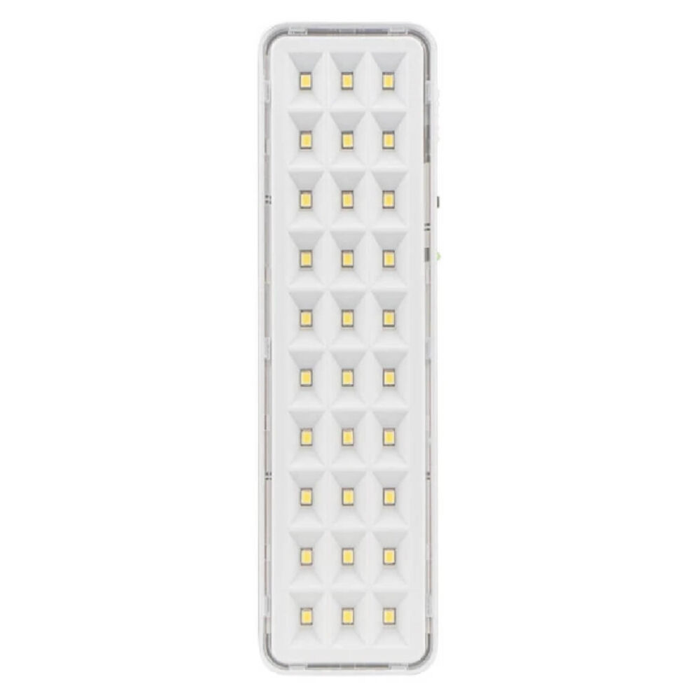 Luminária de Emergência 30 Leds Super Slim Segurimax