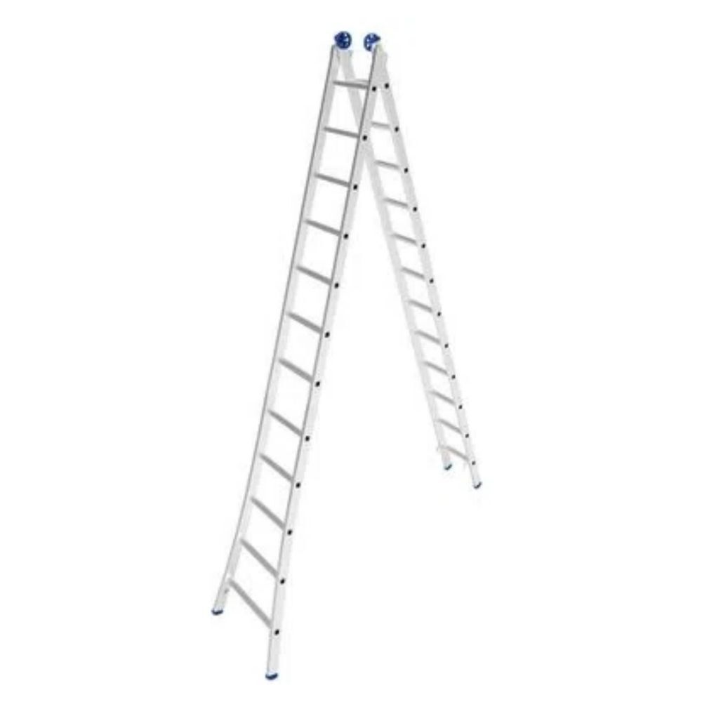 Escada Extensiva 2x12 Alumínio 24 Degraus MOR