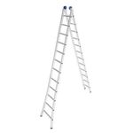 Escada Extensiva 2x12 Alumínio 24 Degraus MOR