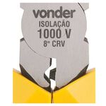 Alicate Universal 8" CRV Vonder