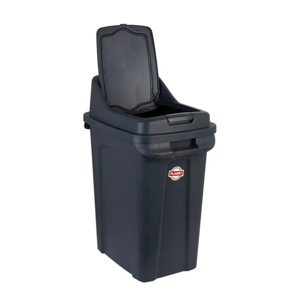 Lixeira Plástica com Tampa para Reciclagem 50L Casa&Ideia