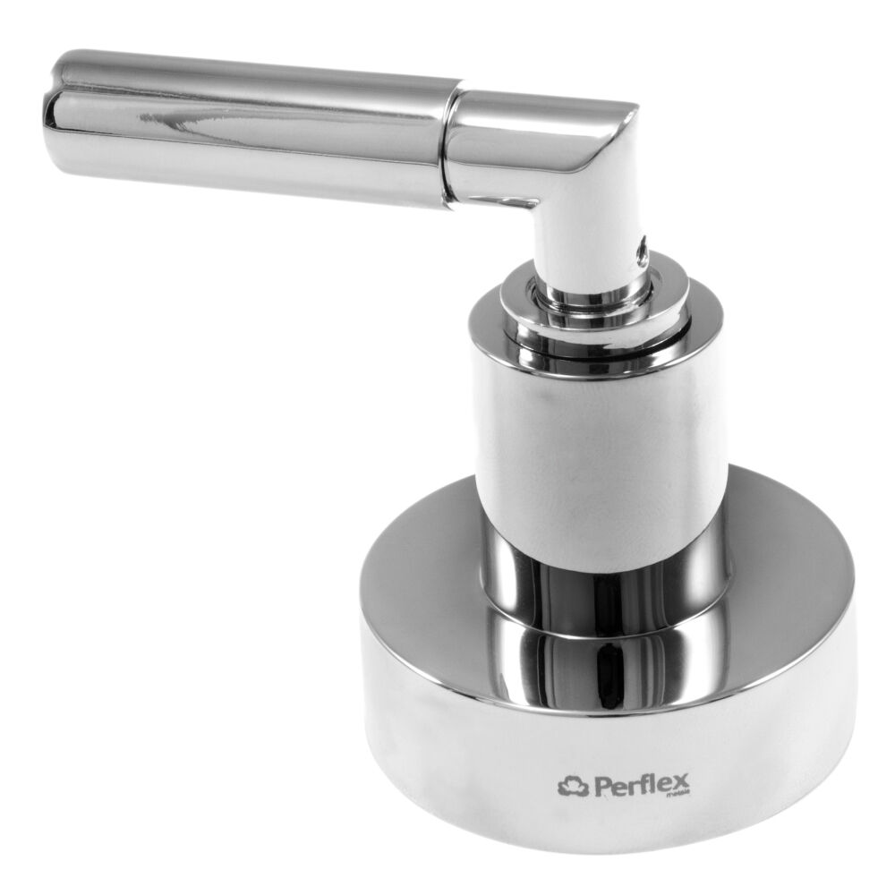 Acabamento Registro Base Docol 1/2" e 3/4" e 1" (Pequeno) Titânio Futura Perflex