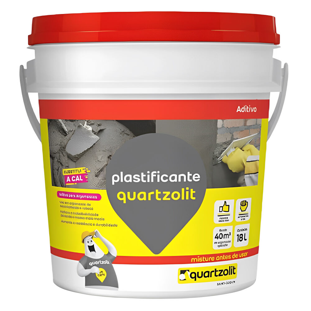 Aditivo Plastificante 18L Quartzolit