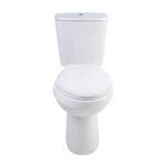 Conjunto Vaso Sanitário com Caixa Acoplada 3/6L Atenas Branco Addra