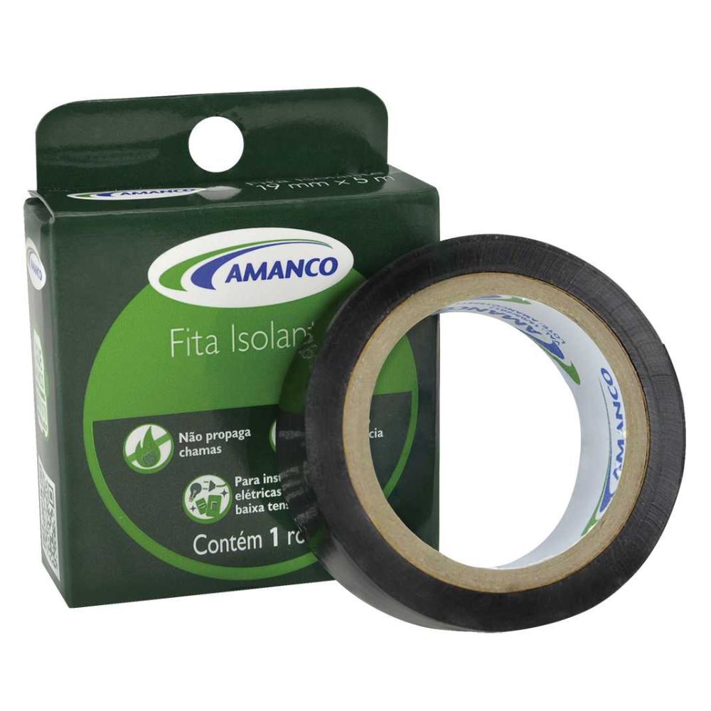 Fita Isolante 19mm Amanco