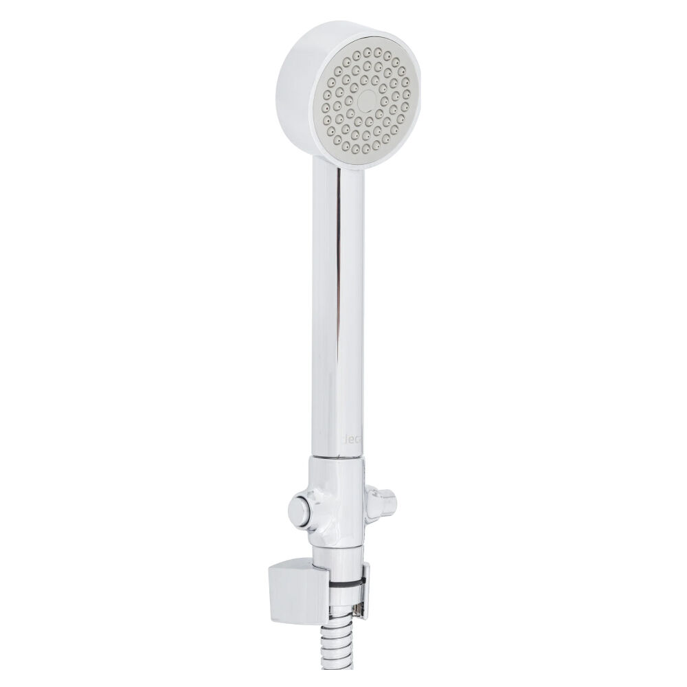 Chuveiro com Desviador e Ducha Manual Flex Cromado Deca