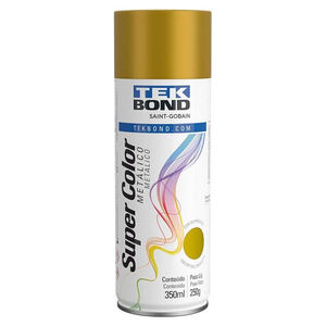 Tinta Spray Super Color Metálico 350ml Tekbond Tinta Spray Super Color Metálico 350ml Tekbond