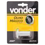 Olho Mágico com Visor Cromado Vonder