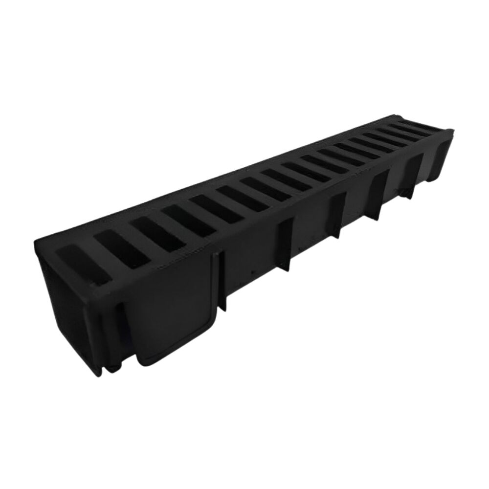 Grelha com Caixa Coletora PVC Preto LGMais