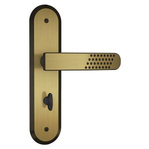 Fechadura Stam 1801/21 Banheiro Acabamento Oxidado E-Coat - Espelho 11352 Fechadura Stam 1801/21 Banheiro Acabamento Oxidado E-Coat - Espelho 11352