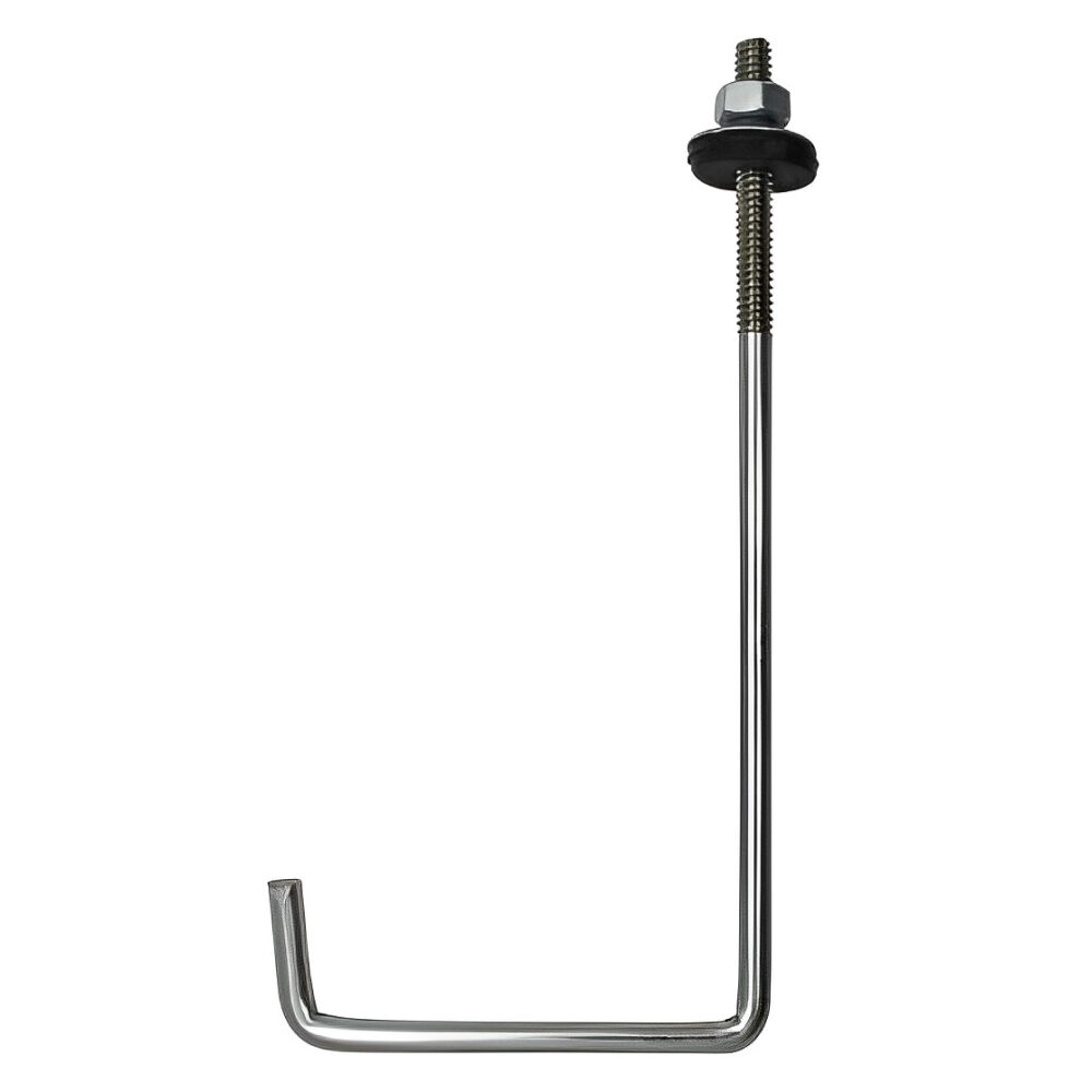 Haste em J para Telha 280 mm Galvanizada Comprel