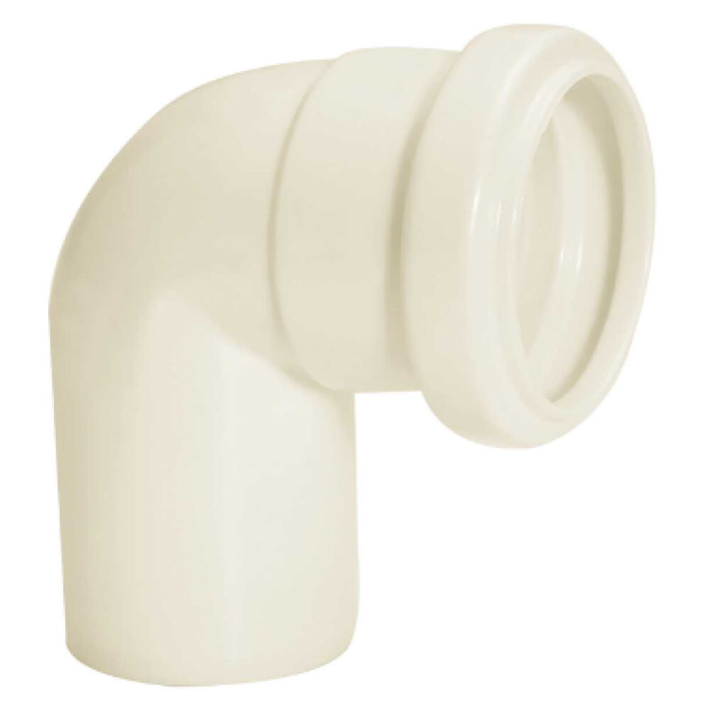 Joelho 90° Esgoto SN DN200 200mm Branco 17306 Amanco