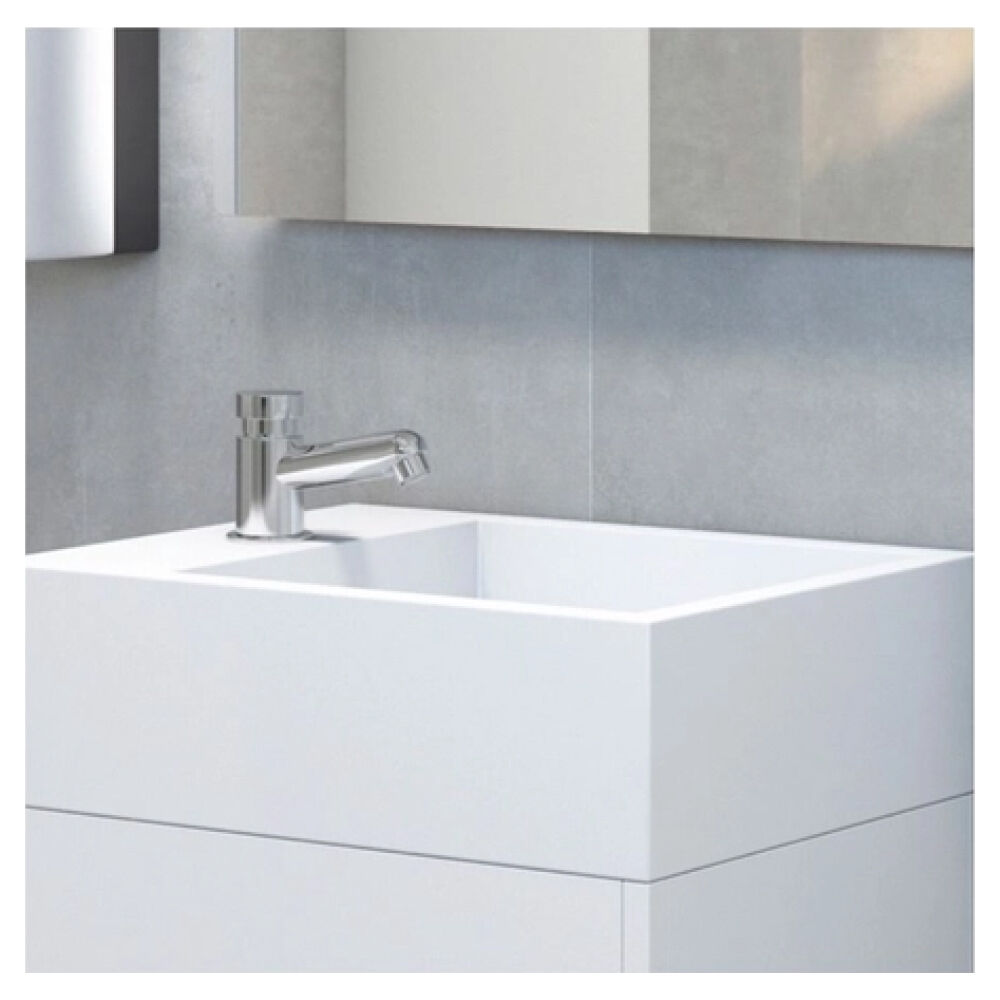 Torneira para Lavatório de Mesa Pressmatic Compact Cromada Docol