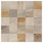 Piso Cerâmico Pedra Mineira 86x86cm Retificado - Lume