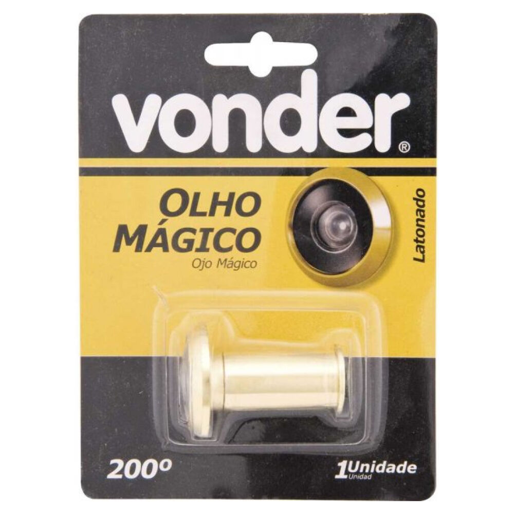 Olho Mágico com Visor Latonado Vonder