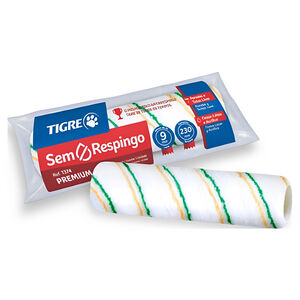 Rolo de Lã Anti Respingo sem Suporte 23cm Tigre 1374 Rolo de Lã Anti Respingo sem Suporte 23cm Tigre 1374