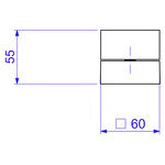 Acabamento para Registro de Pressão 1/2 e 3/4 Dream Gold Matte Deca
