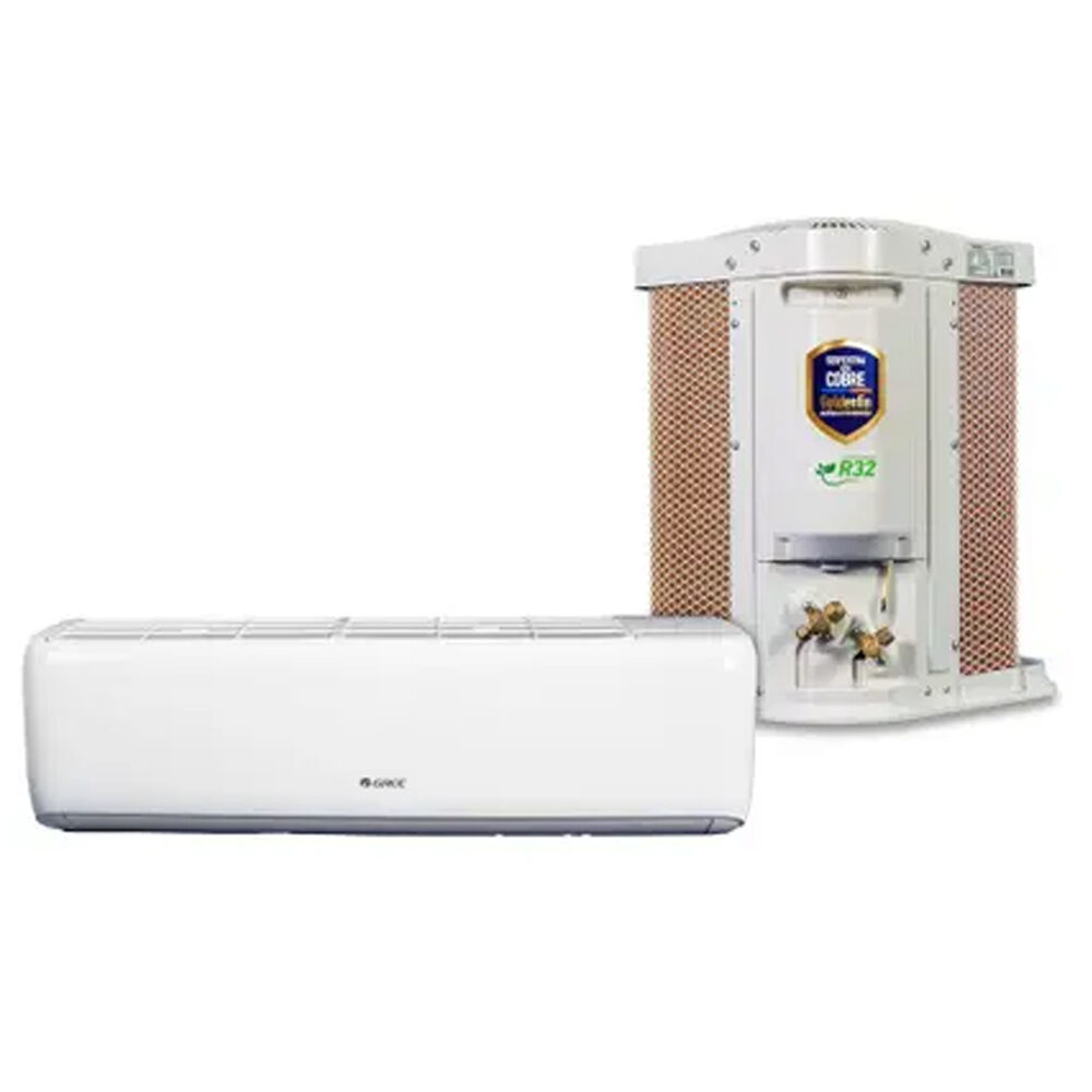 Ar Condicionado Split Inverter 9000 Btus Gwh09ata Branco Quente Frio Gree