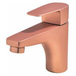 Torneira Misturador Monocomando para Banheiro Ros&eacute; Fosco Color Led Perflex